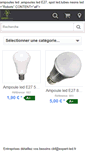 Mobile Screenshot of ampoules-led-discount.com